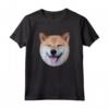 Happy Shiba Inu Shirt Doge Meme Smile Cane Furry T Shirt Rosa Maglietta - Divertente T-shirt Shiba Inu per gli Amanti dei Cani