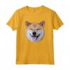 Happy Shiba Inu Shirt Doge Meme Smile Cane Furry T Shirt Rosa Maglietta - Divertente T-shirt Shiba Inu per gli Amanti dei Cani