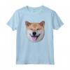 Happy Shiba Inu Shirt Doge Meme Smile Cane Furry T Shirt Rosa Maglietta - Divertente T-shirt Shiba Inu per gli Amanti dei Cani