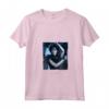 HapTiger Dark Dancing Queen Photoreal & Logo Maglietta con Collo a V - Officially Licensed Apparel for Men, Women, Boys, and Girls - Addams Family & Celestial Theme