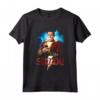HapTiger! Movie Poster Maglietta - Official DC Movie Merchandise for Fans - Zachary Levi Superhero Tee