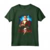HapTiger! Movie Poster Maglietta - Official DC Movie Merchandise for Fans - Zachary Levi Superhero Tee