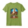 HapTiger! Movie Poster Maglietta - Official DC Movie Merchandise for Fans - Zachary Levi Superhero Tee