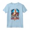 HapTiger! Movie Poster Maglietta - Official DC Movie Merchandise for Fans - Zachary Levi Superhero Tee