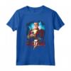 HapTiger! Movie Poster Maglietta - Official DC Movie Merchandise for Fans - Zachary Levi Superhero Tee