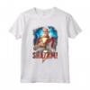 HapTiger! Movie Poster Maglietta - Official DC Movie Merchandise for Fans - Zachary Levi Superhero Tee