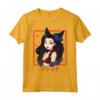 Giapponese Anime Girl Punk Evil Manga - Pastel Menhera Kawai Maglietta - Estetica Goth Punk Giapponese - Ideale per Fan di Anime e Cultura Giapponese