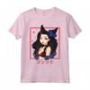 Giapponese Anime Girl Punk Evil Manga - Pastel Menhera Kawai Maglietta - Estetica Goth Punk Giapponese - Ideale per Fan di Anime e Cultura Giapponese