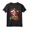 Camicia di Babbo Natale per Bambini e Bambine con Luci - Maglietta Festosa per il Natale - Ideale per Festeggiare la Vigilia
