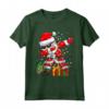 Camicia di Babbo Natale per Bambini e Bambine con Luci - Maglietta Festosa per il Natale - Ideale per Festeggiare la Vigilia