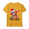 Camicia di Babbo Natale per Bambini e Bambine con Luci - Maglietta Festosa per il Natale - Ideale per Festeggiare la Vigilia