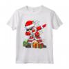 Camicia di Babbo Natale per Bambini e Bambine con Luci - Maglietta Festosa per il Natale - Ideale per Festeggiare la Vigilia