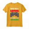 Giocatore Giochi Al Computer Gamer Videogiochi Gaming Maglietta - Nato Per Il Gaming - Design Originale per Gamer PC e Console