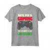 Giocatore Giochi Al Computer Gamer Videogiochi Gaming Maglietta - Nato Per Il Gaming - Design Originale per Gamer PC e Console