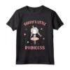 Principessa Little di Papà - Maglietta Miglior Papà del Mondo - Ideale per la Festa del Papà dell'Ultimo Minuto