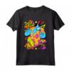 HapTiger Aladdin Genie Retro 90's Style Poster Maglietta - Officially Licensed Apparel for Fans