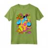 HapTiger Aladdin Genie Retro 90's Style Poster Maglietta - Officially Licensed Apparel for Fans