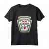 Ho messo Ketchup sul mio Ketchup - T-shirt Costume da Ketchup per Bambini, Donne e Uomini - Ideale per Feste e Regali Divertenti