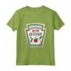 Ho messo Ketchup sul mio Ketchup - T-shirt Costume da Ketchup per Bambini, Donne e Uomini - Ideale per Feste e Regali Divertenti