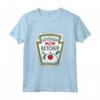 Ho messo Ketchup sul mio Ketchup - T-shirt Costume da Ketchup per Bambini, Donne e Uomini - Ideale per Feste e Regali Divertenti