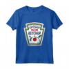 Ho messo Ketchup sul mio Ketchup - T-shirt Costume da Ketchup per Bambini, Donne e Uomini - Ideale per Feste e Regali Divertenti