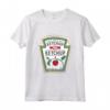 Ho messo Ketchup sul mio Ketchup - T-shirt Costume da Ketchup per Bambini, Donne e Uomini - Ideale per Feste e Regali Divertenti