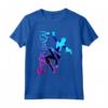 HapTiger Spider-Gwen Neon Gradient Web Maglietta - Officially Licensed Marvel Apparel for Fans - 16MARV144