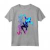 HapTiger Spider-Gwen Neon Gradient Web Maglietta - Officially Licensed Marvel Apparel for Fans - 16MARV144