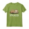 Sticazzi Maglietta Bradipo - Divertente Regalo per la Pigrizia - Frasi Ironiche e Simpatiche - Marca HapTiger