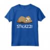 Sticazzi Maglietta Bradipo - Divertente Regalo per la Pigrizia - Frasi Ironiche e Simpatiche - Marca HapTiger