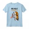 Beagle Dog Papa Dad Uomo Maglietta - Il Miglior Amico dell'Uomo è il Cane Beagle - Ideale per Compleanno, Natale o Festa del Papà