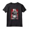 HapTiger Manifesto del Gruppo Cielo Rosso Maglietta - Licenza Attack on Titan - Ideale per Fan dell'Anime