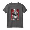 HapTiger Manifesto del Gruppo Cielo Rosso Maglietta - Licenza Attack on Titan - Ideale per Fan dell'Anime