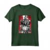 HapTiger Manifesto del Gruppo Cielo Rosso Maglietta - Licenza Attack on Titan - Ideale per Fan dell'Anime