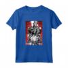 HapTiger Manifesto del Gruppo Cielo Rosso Maglietta - Licenza Attack on Titan - Ideale per Fan dell'Anime