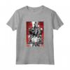 HapTiger Manifesto del Gruppo Cielo Rosso Maglietta - Licenza Attack on Titan - Ideale per Fan dell'Anime