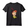 HapTiger Peter Pan Face Maglietta - Official Halloween T-Shirt for Boys and Girls - Buy Now!