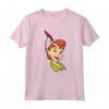 HapTiger Peter Pan Face Maglietta - Official Halloween T-Shirt for Boys and Girls - Buy Now!