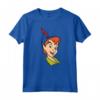 HapTiger Peter Pan Face Maglietta - Official Halloween T-Shirt for Boys and Girls - Buy Now!