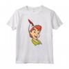 HapTiger Peter Pan Face Maglietta - Official Halloween T-Shirt for Boys and Girls - Buy Now!