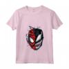 HapTiger Spider-Man Peter Venom Split Face Maglietta con Collo a V - Officially Licensed Apparel for Marvel Fans - 20MARV00005A-001