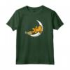 HapTiger Halloween Crescent Moon Broom Riding Maglietta - Officially Licensed Nickelodeon Apparel - Viacom 21NKGF00077A-001