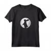 Coniglio Regalo - Bellissima Moon T-Shirt con Slogan Spaziale - Regalo Unico per Amanti degli Animali e dello Spazio