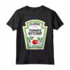 Ketchup Halloween 2023 Costume Corrispondente Senape Mayo Maglietta - Design Divertente per Natale, Halloween e Compleanni