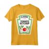 Ketchup Halloween 2023 Costume Corrispondente Senape Mayo Maglietta - Design Divertente per Natale, Halloween e Compleanni