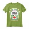 Ketchup Halloween 2023 Costume Corrispondente Senape Mayo Maglietta - Design Divertente per Natale, Halloween e Compleanni