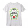 Ketchup Halloween 2023 Costume Corrispondente Senape Mayo Maglietta - Design Divertente per Natale, Halloween e Compleanni