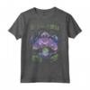 HapTiger The Little Mermaid Evil Ursula Crystal Ball Maglietta - Officially Licensed Apparel for Disney Fans - Unique Design 17PRIN00801A-001