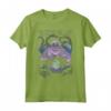 HapTiger The Little Mermaid Evil Ursula Crystal Ball Maglietta - Officially Licensed Apparel for Disney Fans - Unique Design 17PRIN00801A-001