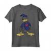 HapTiger Donald Duck Traditional Angry Pose Portrait Maglietta - Officially Licensed Disney Apparel for Collectors - Unique Angry Duck Shirt